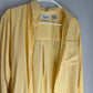 Vintage Christopher & Banks 90s Mom Butter Yellow Button Up Shirt