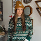 Vintage Honors Fair Isle Crewneck Sweater