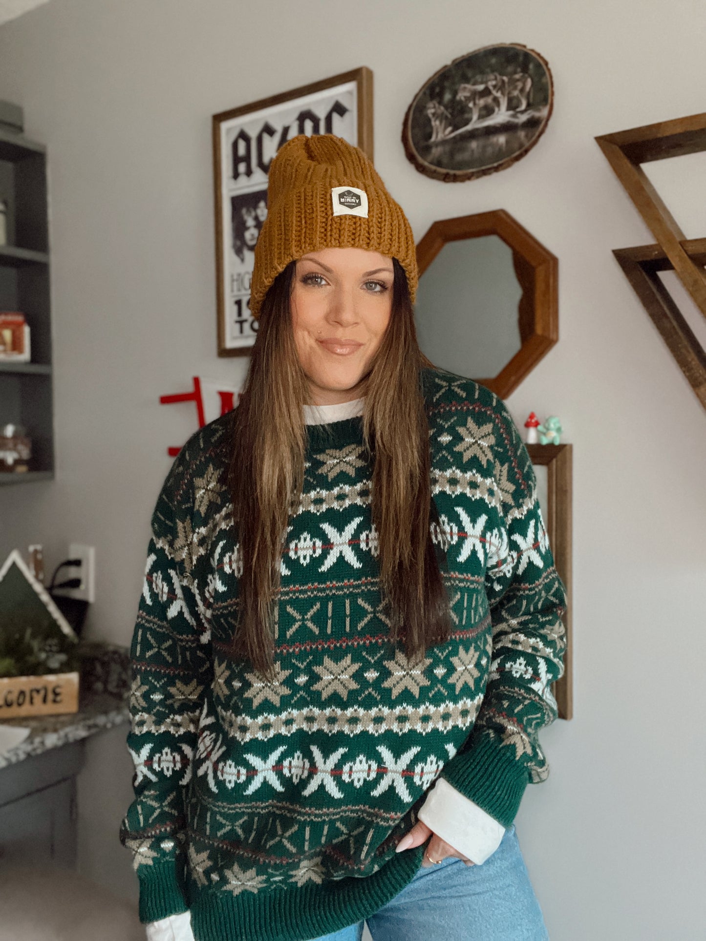 Vintage Honors Fair Isle Crewneck Sweater