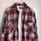 Vintage David Taylor Plaid Flannel Thermal Lined Button Up