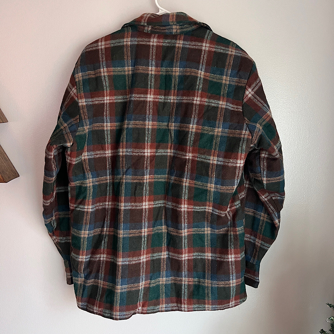Vintage Woodland Quilt Lined Flannel