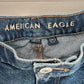 American Eagle 8R cuffed jeans