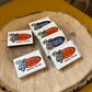 Vintage AJ's Seafood Oyster Bar Restaurant Matchboxes Destin Florida Advertising