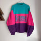 Vintage 90s Nisswa Tri-Color Sweatshirt