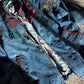 Vintage '80s Current Seen Denim Flannel Lined Jacket