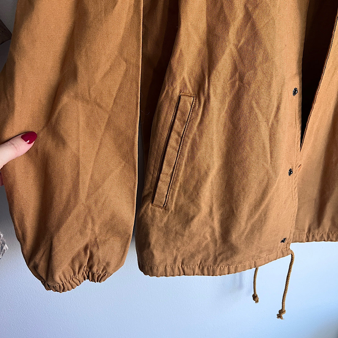 Vans Torrey Skate Jacket - Embroidered Logo Canvas Lightweight Jacket