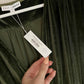 Baltic Born Sofia Velvet Maxi Dress Olive - NWT