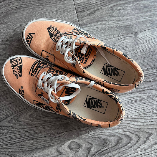 Vans Authentic Off The Wall Peach Sneakers (9.5 women’s)