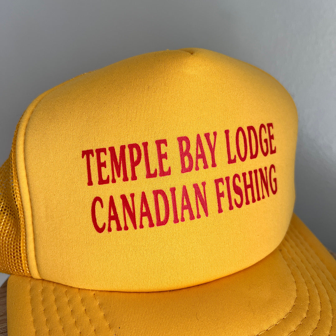 Vintage Canadian Fishing Trucker Hat