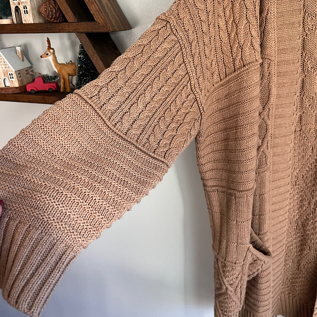 Natural Reflections Long Knit Sweater