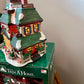 Vintage Trim a Home Ceramic Country House Christmas Village Lighted House