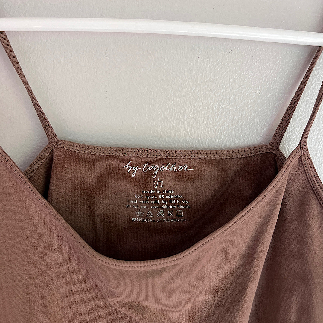 Brown Tank Top