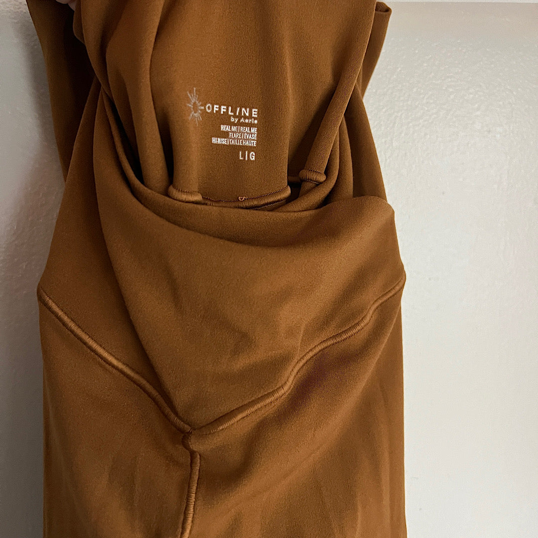 Offline by Aerie Hi-Rise Flare Yoga Pants