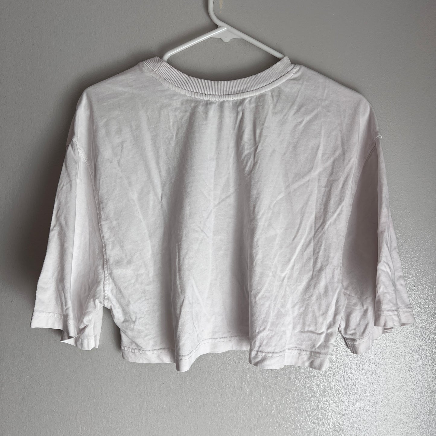 Zara cropped Paris Tee
