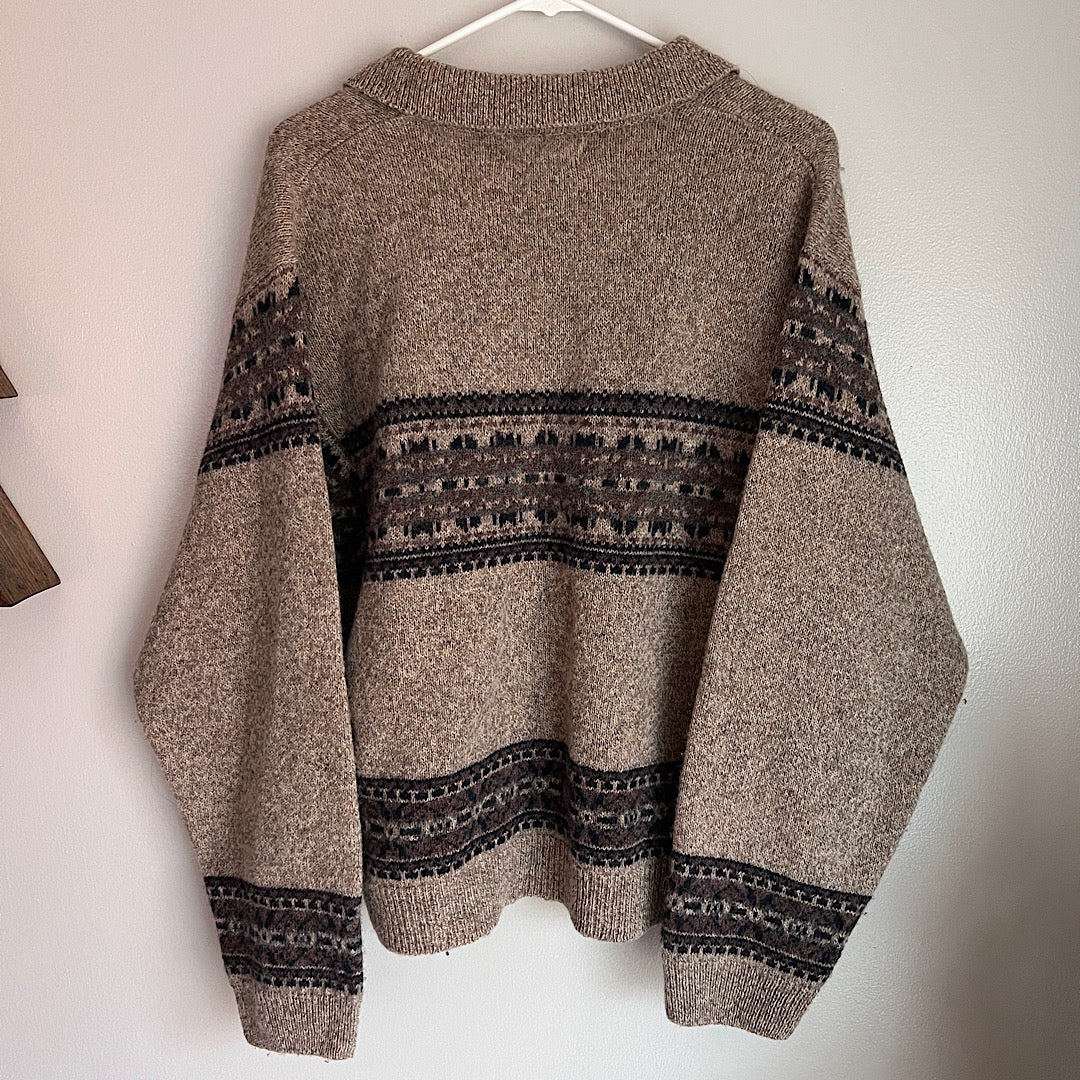 Vintage Croft & Barrow Wool Knit Sweater