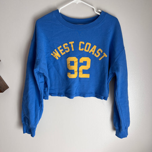 West Coast Cropped Crewneck