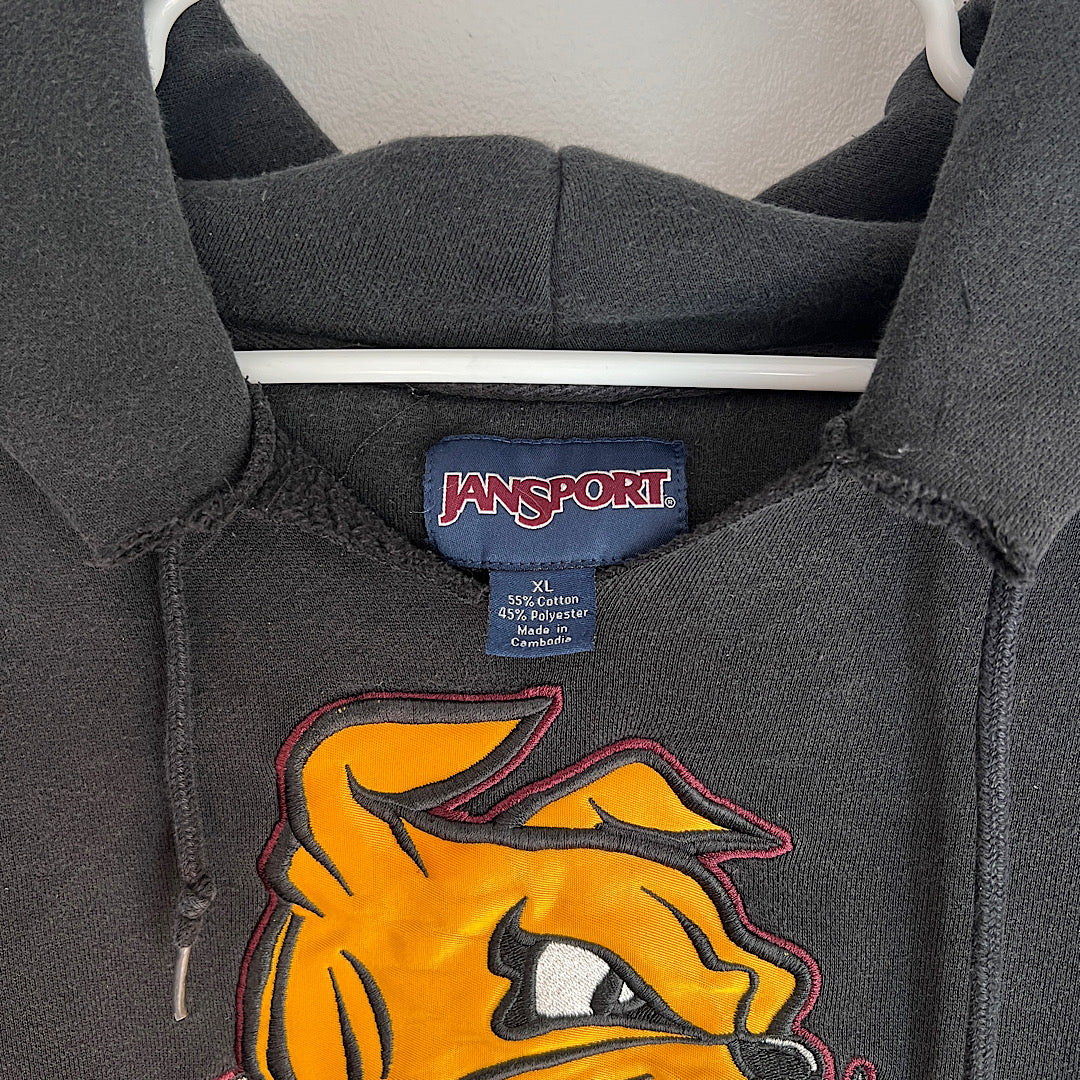 UMD Minnesota College Bulldogs Embroidered Hoodie
