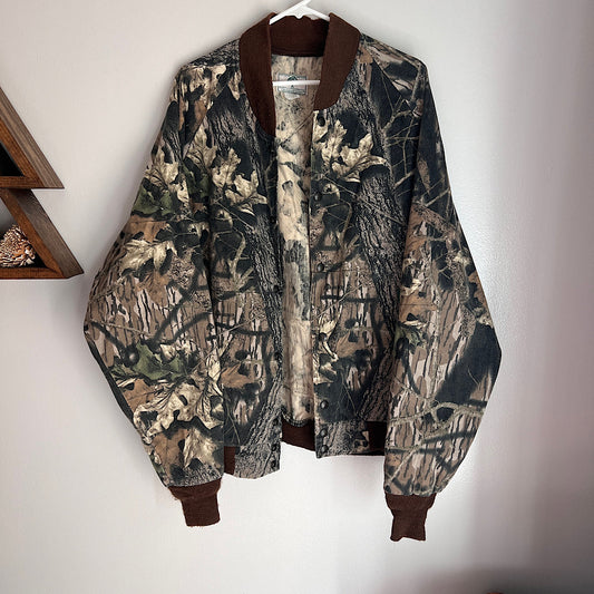 Vintage Mossy Oak Camo Jacket