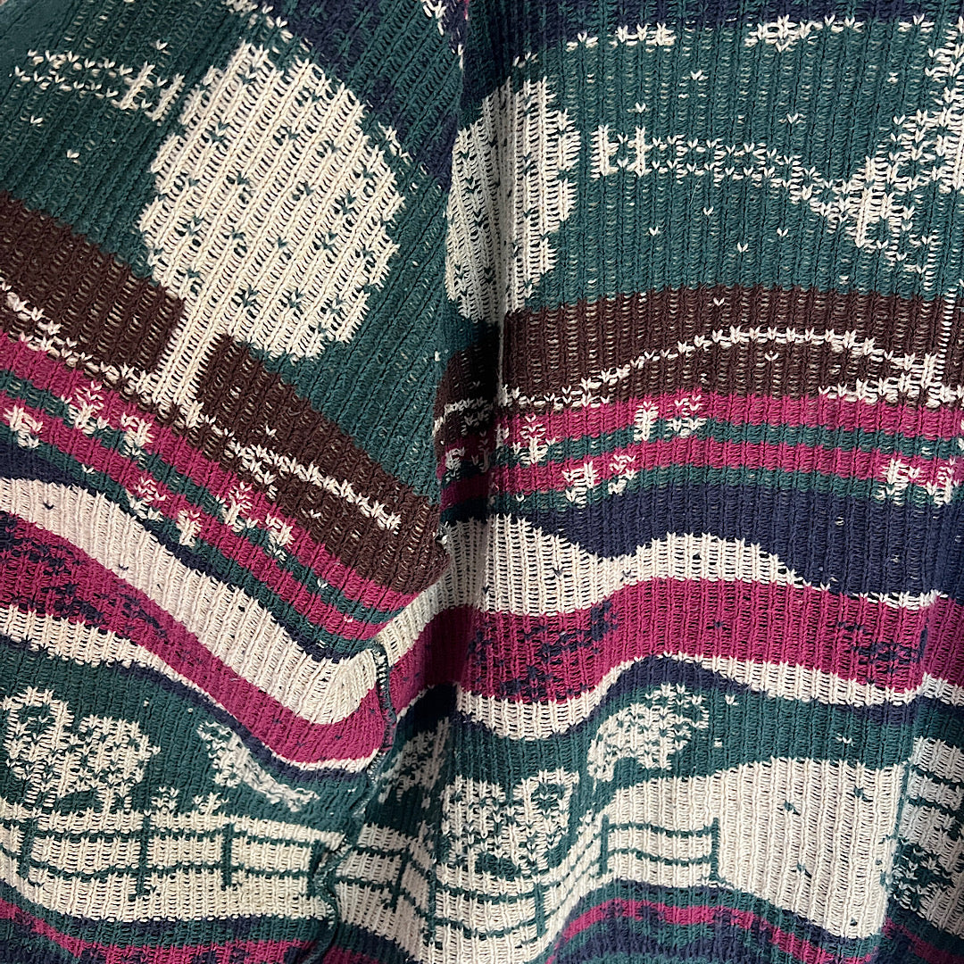Vintage Northern Reflections Country Cardigan Sweater