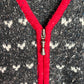 Vintage Croft & Barrow Knit Christmas Zip Up Vest
