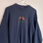 Vintage Canada North Woods Pinecone Embroidered Crewneck Sweatshirt