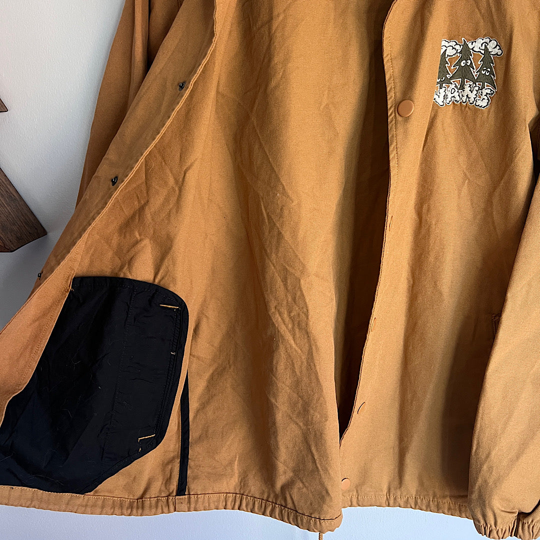 Vans Torrey Skate Jacket - Embroidered Logo Canvas Lightweight Jacket