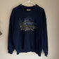 Vintage Northern Reflections Lighthouse Collared Grandma Sweatshirt