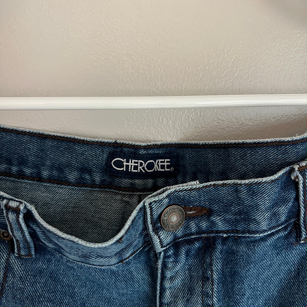 Vintage 90s Cherokee Dad Jorts Denim Shorts