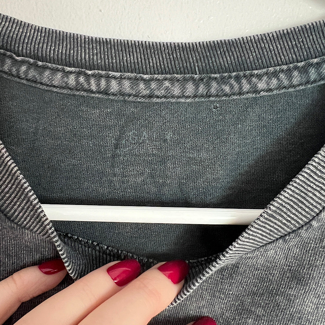 J. Galt Brandy Melville San Francisco Cropped Graphic Tee