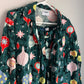 Old Navy Flannel Christmas Ornaments Pajamas Set