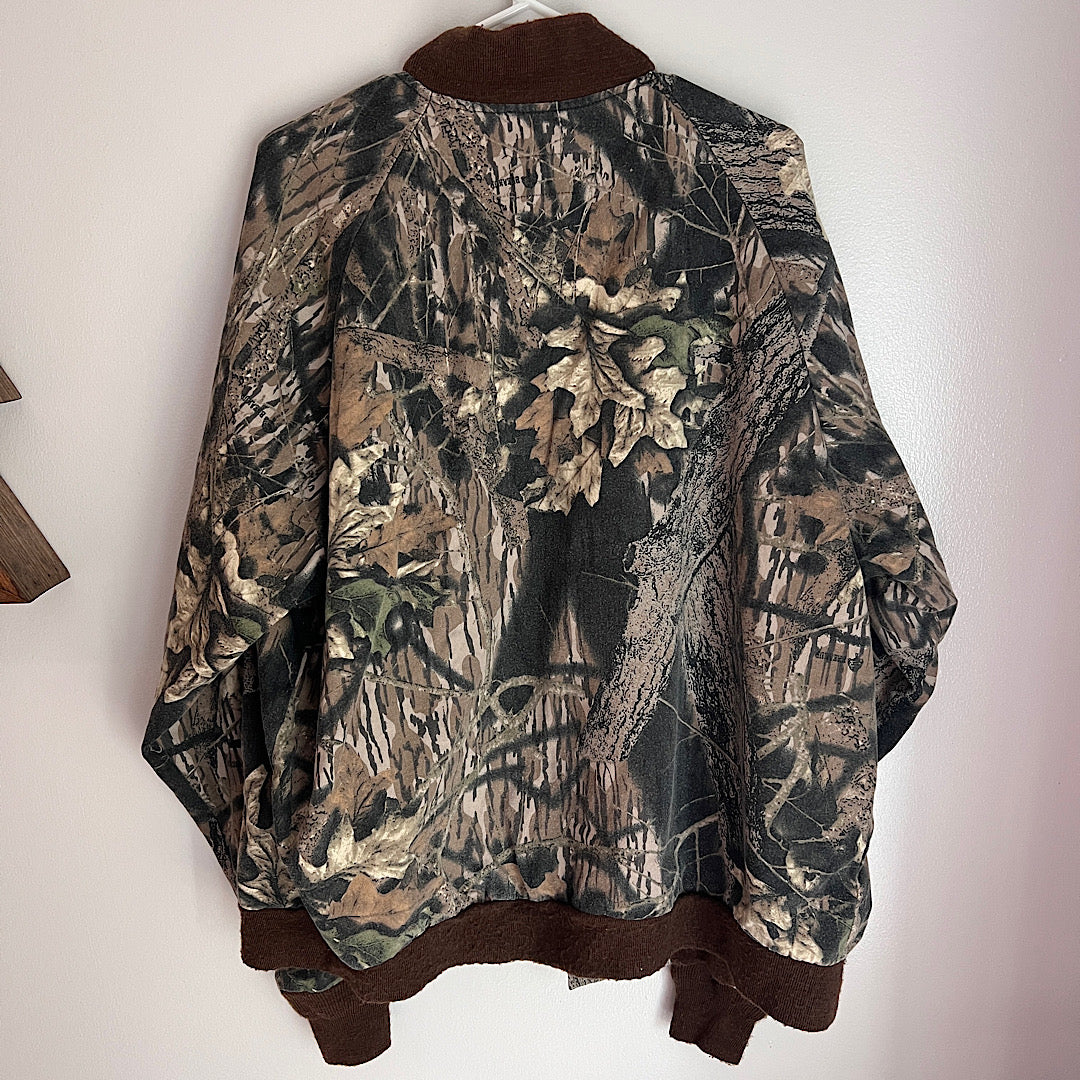 Vintage Mossy Oak Camo Jacket