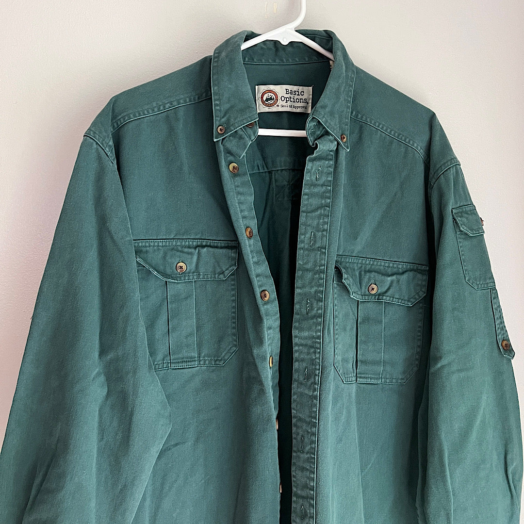 Vintage Basic Options Heavy Denim Shirt