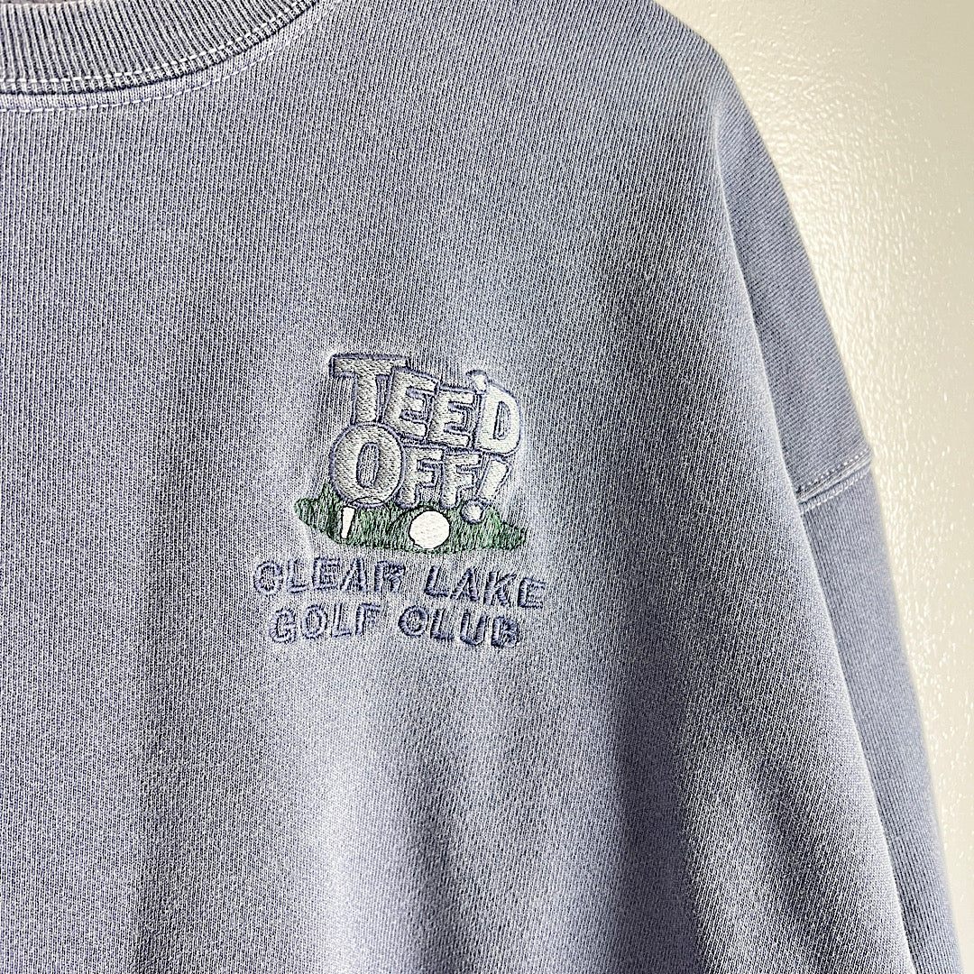 Vintage Tee'd Off Golf Club Crewneck Sweatshirt