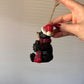Vintage Black Bear 'Welcome' Cabin Ornament