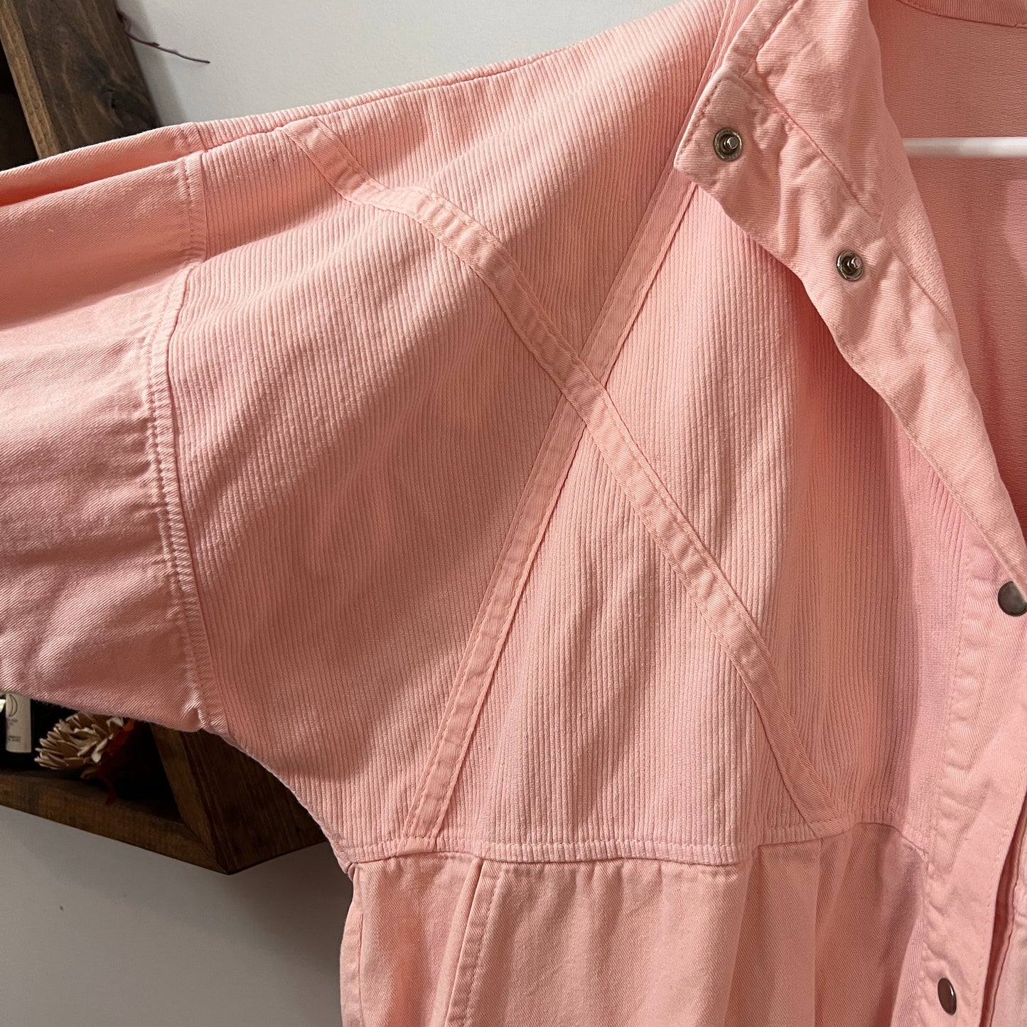 Vintage Caesars Pink Lightweight Denim Jacket