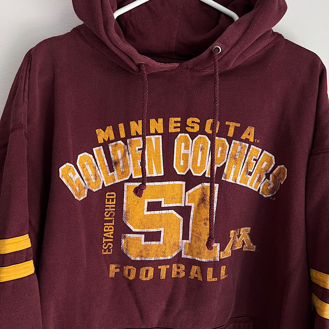 MN College Football Hooded Sweatshirt