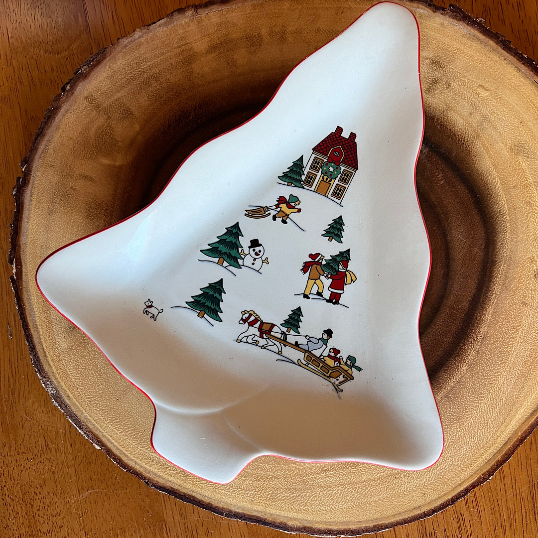 '87 Vintage Joy of Christmas Tree Plate