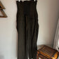 UO BDG Danny Strapless Plaid Jumpsuit