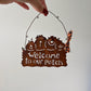 Vintage Pumpkin Patch Mini Metal Sign