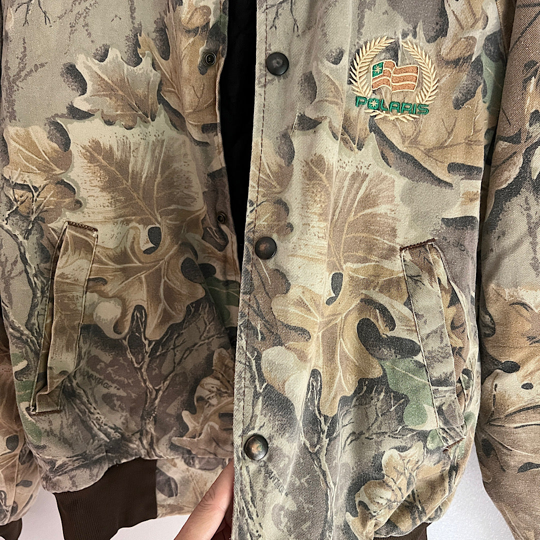 Vintage Camo Polaris Quilted Lining Jacket