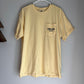 Sanibel Island Florida Butter Yellow Pocket T-Shirt