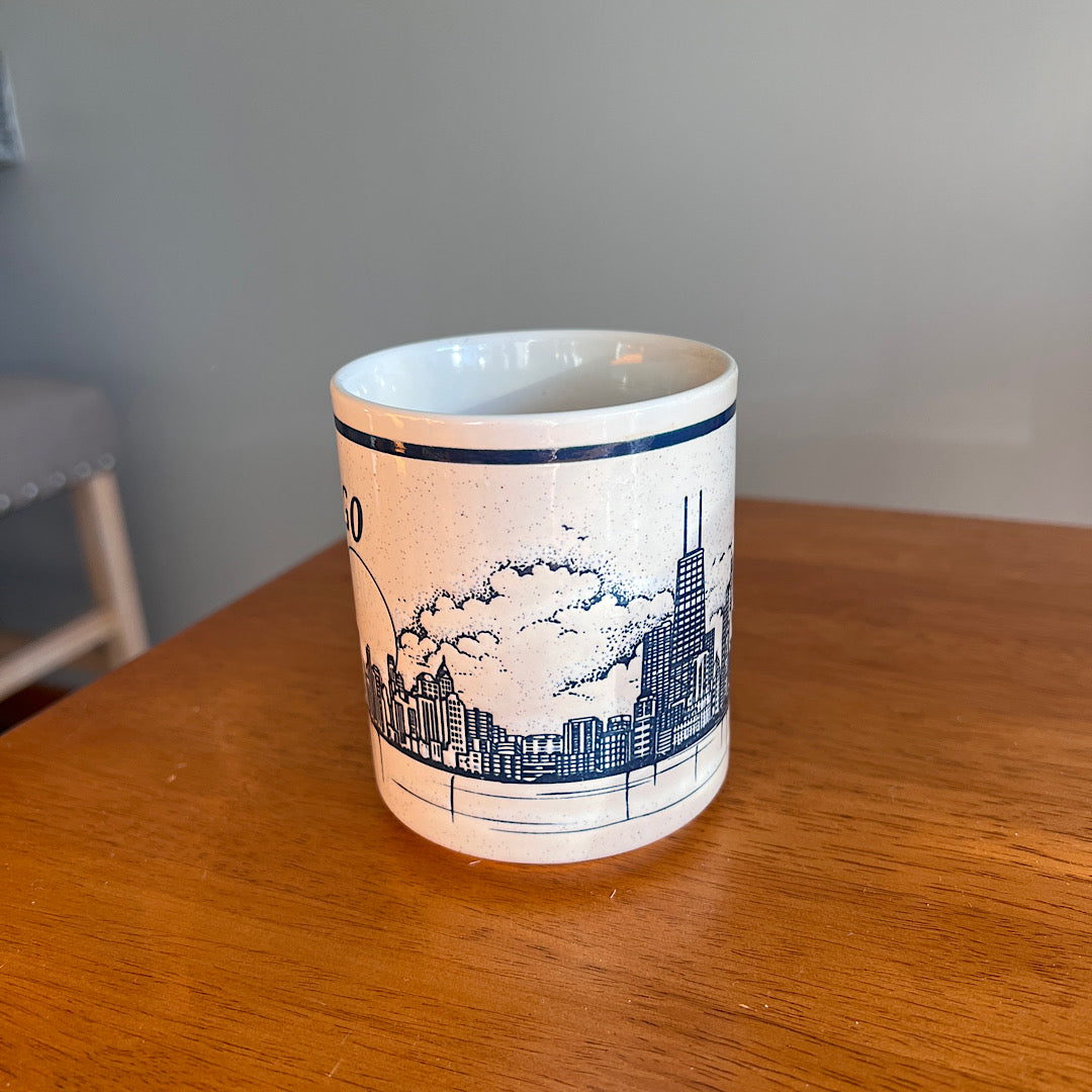 Vintage Chicago Cityscape Mug