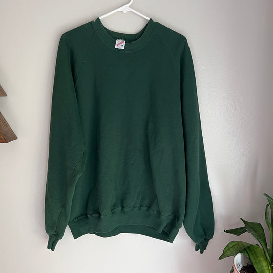 Vintage Forest Green Crewneck Sweatshirt