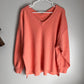 Aerie V Neck Sweater/Sweatshirt