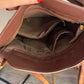 Steve Madden Tan Brown Suede Patchwork Bag Purse
