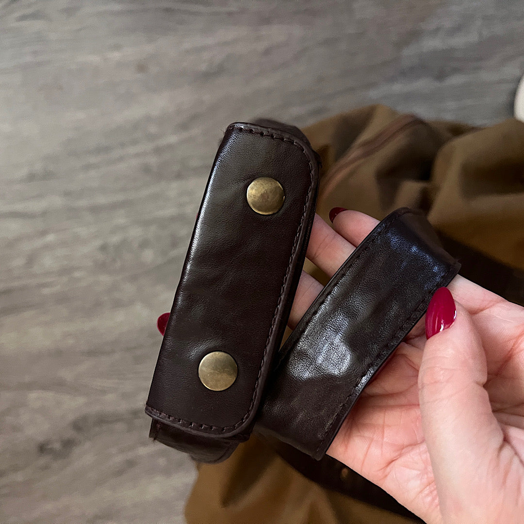 Fish Canvas Duffel Weekender Bag