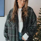 NWT Vintage Basic Editions Quilted Flannel Jacket