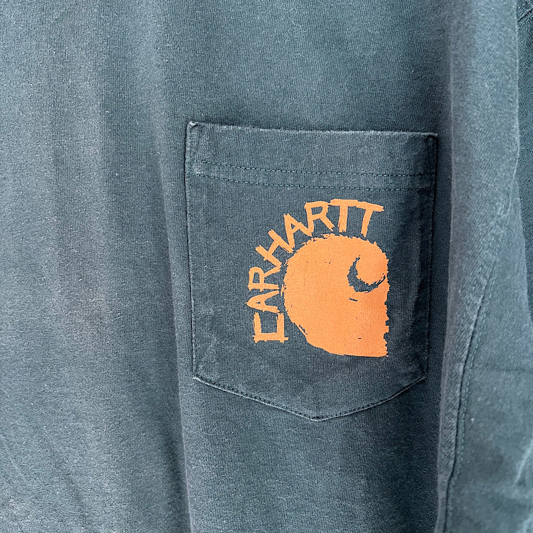 Carhartt Dark Green Logo T-Shirt