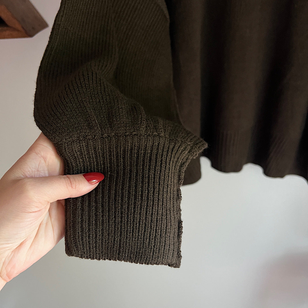 Brown Oversized Sweater