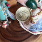 '04-'05 Thomas Kinkade Old World Santa Christmas Ornaments (set of 2)